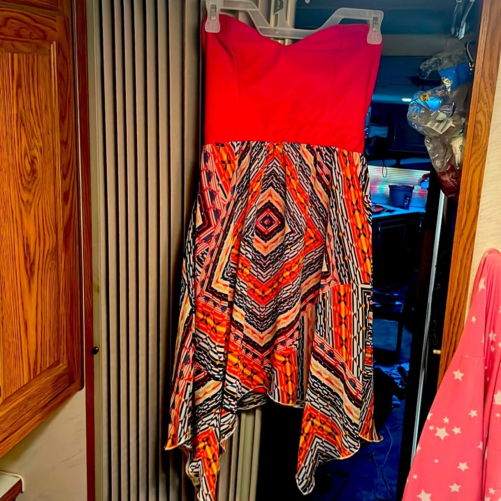 Deb strapless summer dress